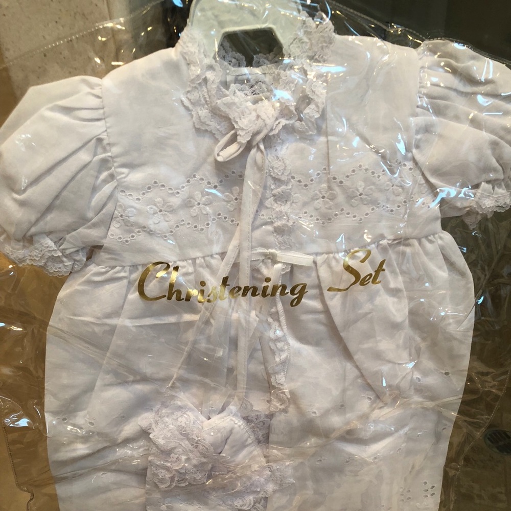 Phyllis Baby Wear Christening Set